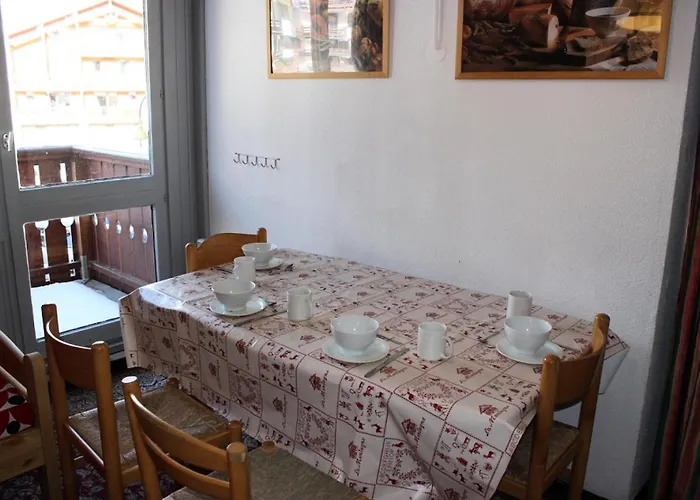 Olympic - Agreable 2 Pieces 4 Personnes Au Pied Des Pistes Mae-7556